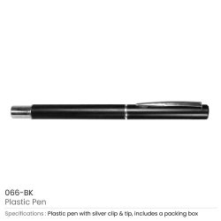 Plastic Pens Black