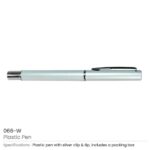 Plastic-Pen-066-W