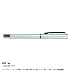 Plastic Pens White
