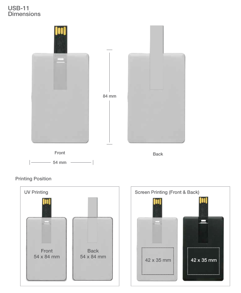 Printing on Card USB