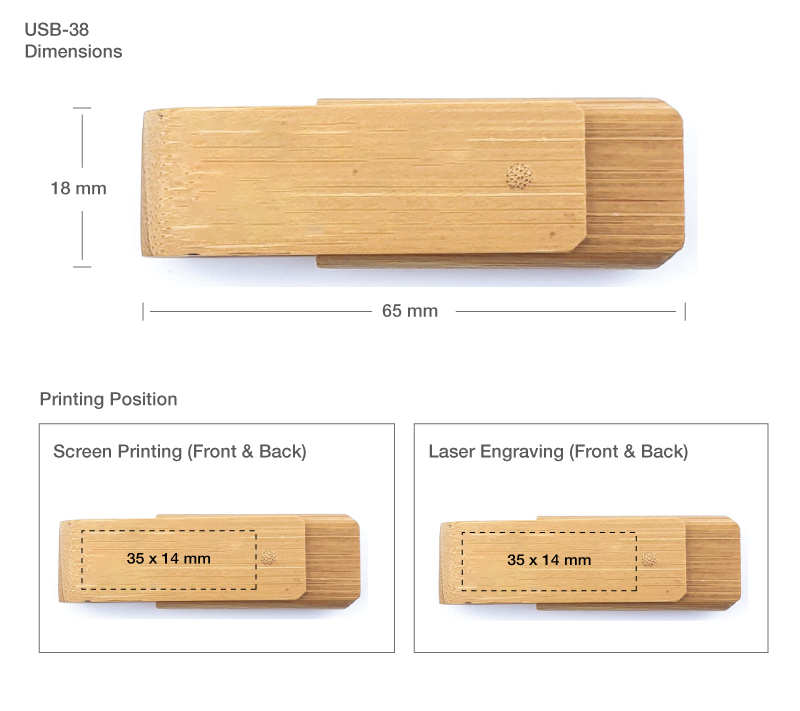 Printing on Wooden USB