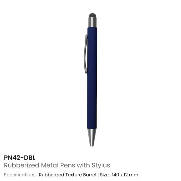 Stylus Metal Pens Dark Blue