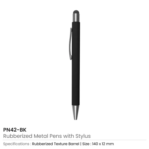 Stylus Metal Pen Black