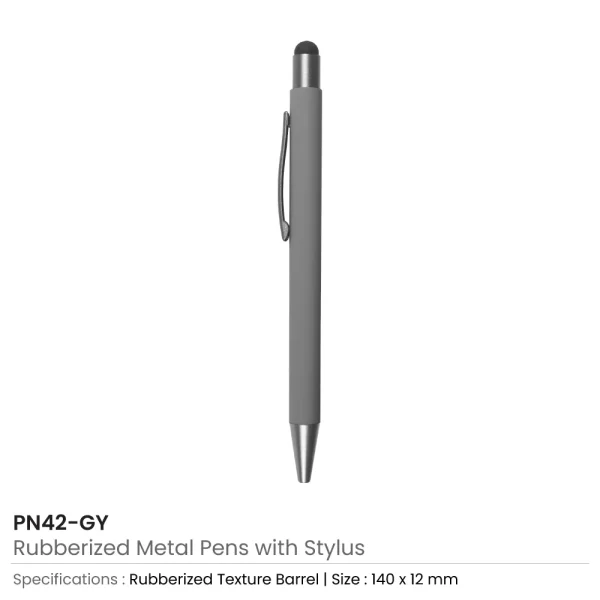 Stylus Metal Pen Grey
