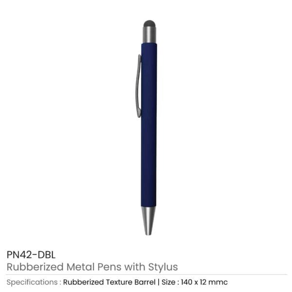 Stylus Metal Pens Dark Blue