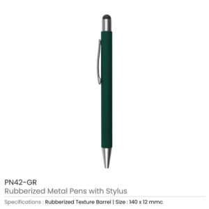 Stylus Metal Pens Green