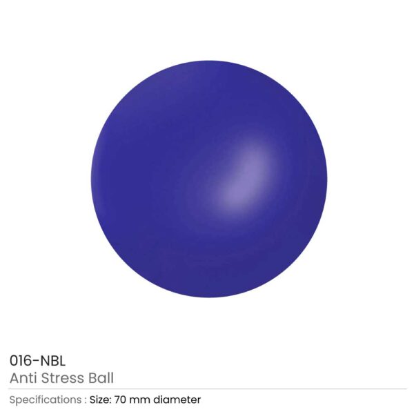 Anti-Stress Balls Navy Blue
