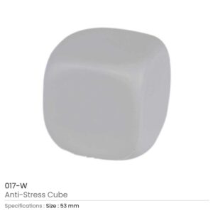 Anti Stress Cube White