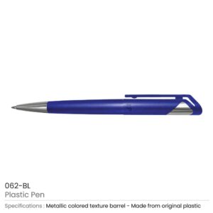 Plastic Pens Blue