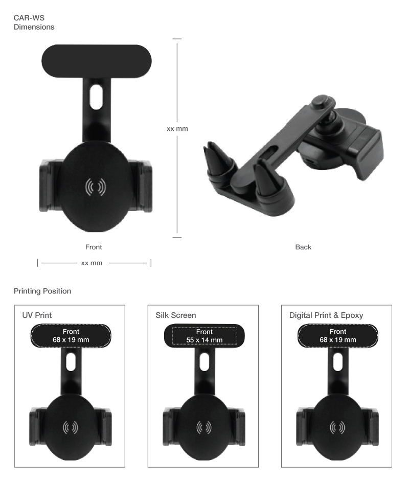 Car Mount Printing