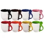 Ceramic Mug with Spoon Blank