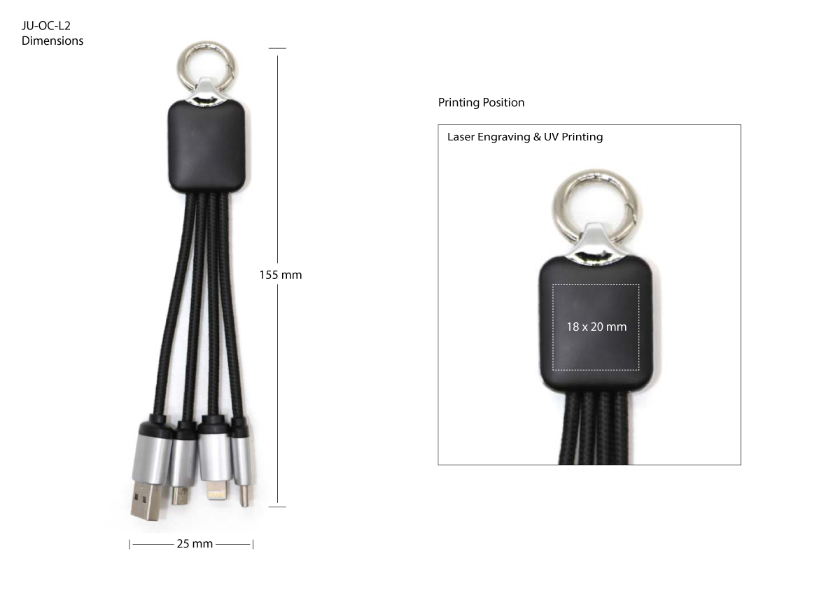 Engraving Charging Cable