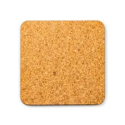Cork Tea Coasters back view