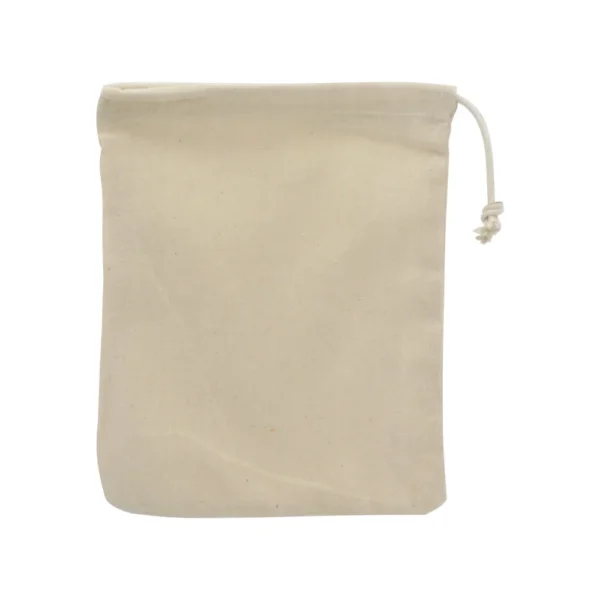 Cotton Pouch with Drawstring