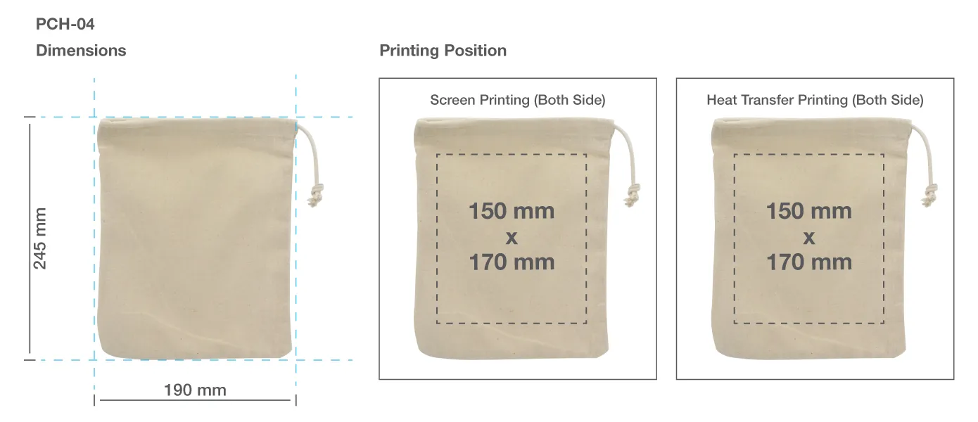 Cotton Pouch Print Details Cotton Pouch Print Details