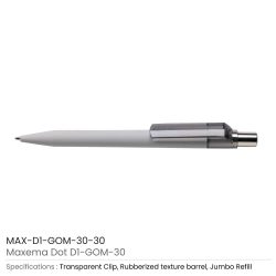 Dot Pens with Transparent Clip 30