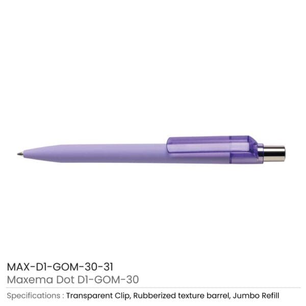 Dot Pens with Transparent Clip 31