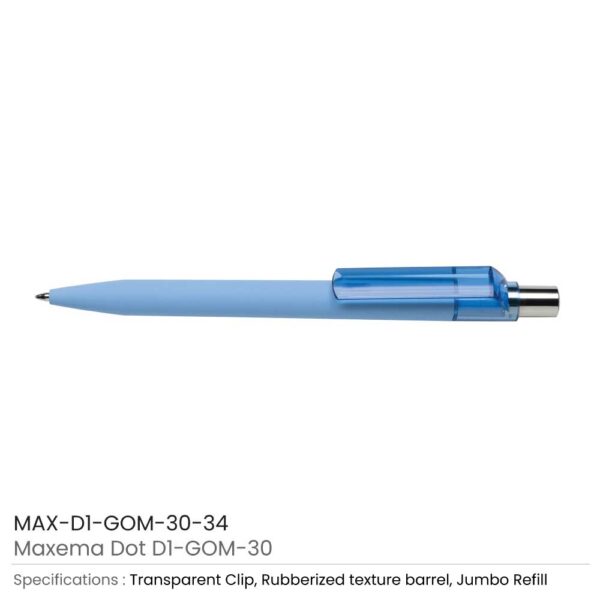 Dot Pens with Transparent Clip 34