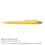 Dot-Pen-with-Transparent-Clip-MAX-D1-GOM-30-52