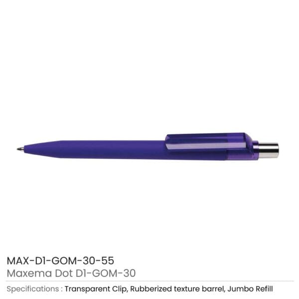 Dot Pens with Transparent Clip 55