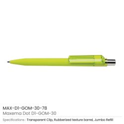 Dot Pens with Transparent Clip 78