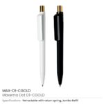 Dot-Pens-CGold-MAX-D1-CGOLD-allcolors