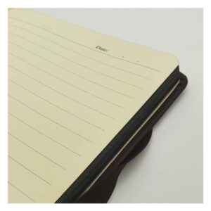 A5 PU Leather Notebooks with Elastic Band, Calendar, Pen Holder - Image 4