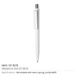 Maxema-Dot-Pens-White-MAX-D1-BCR
