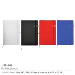 Notebook with USB Flash Chip