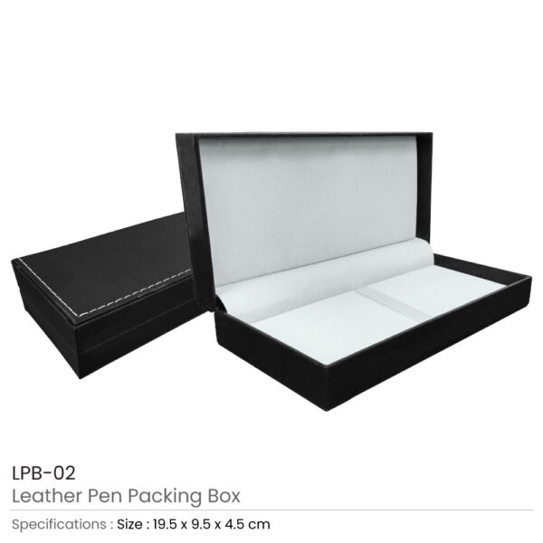 PU Leather Gift Pen Box Details