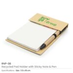 Pad-Holder-with-Sticky-Note-and-Pen-RNP-08