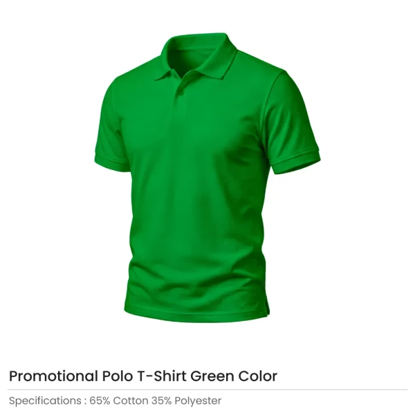 Polo T-shirts in Green