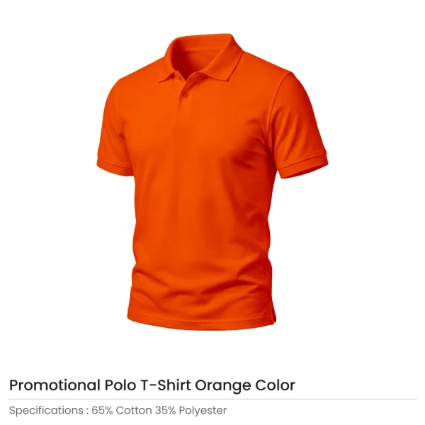 Polo T-shirts in Orange