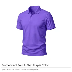 Polo T-shirts in Purple
