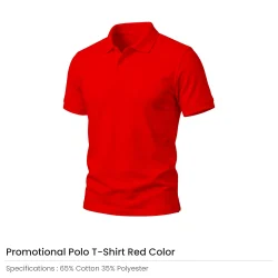 Polo T-shirts in Red