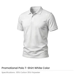 Polo T-shirts in White