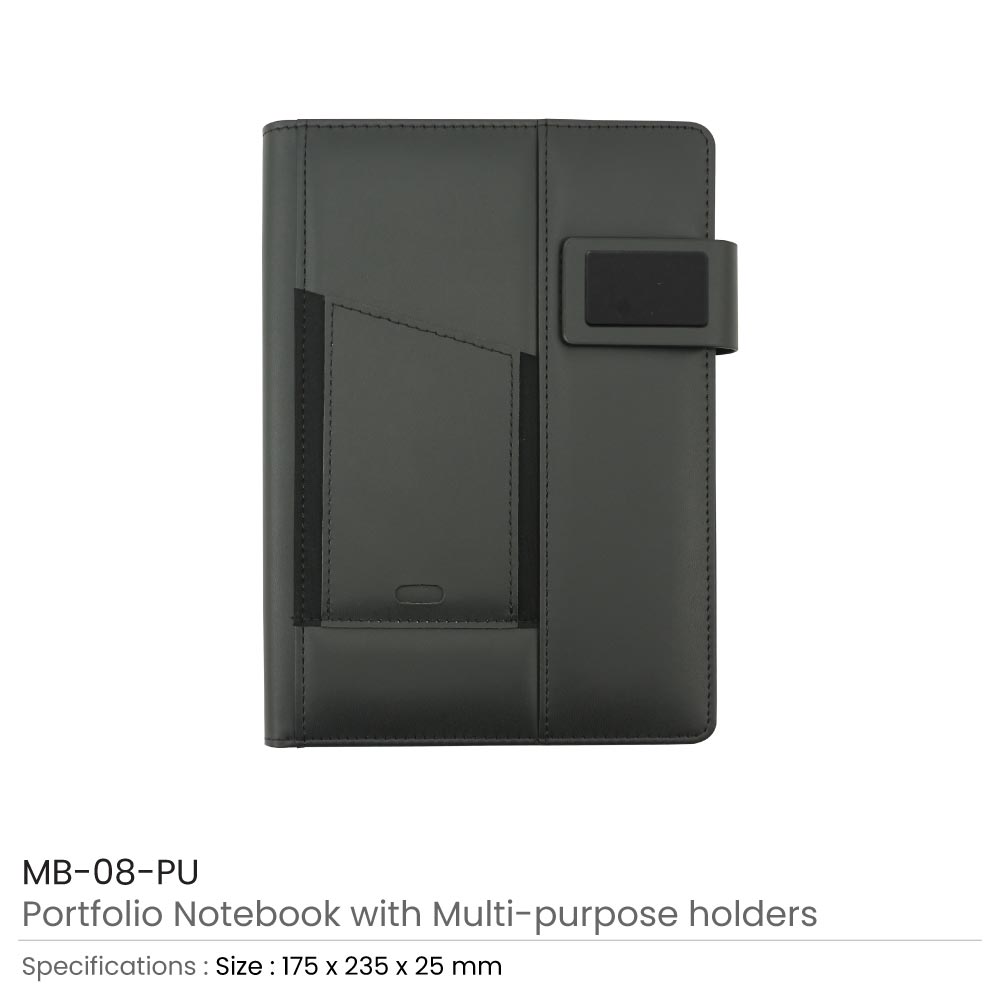 Portfolio-Notebook-in-PU-MB-08-PU