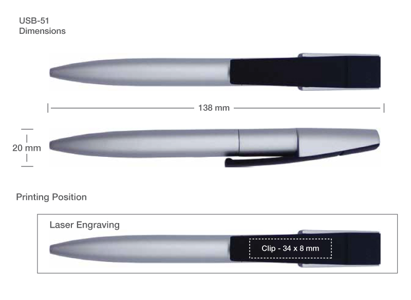 Printing on USB Pen