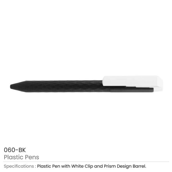 Plastic Pens Black