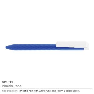 Plastic Pens Blue