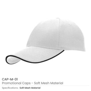 Cotton Caps White