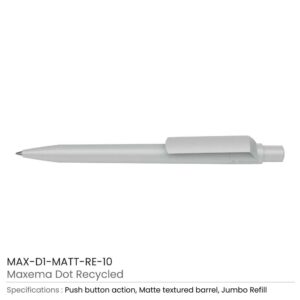 Recycled Pens Maxema Dot 10