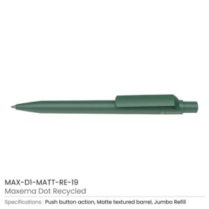 Recycled Pens Maxema Dot 19