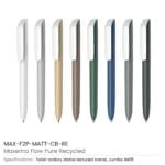 Recycled-Pens-Maxema-Flow-Pure-MAX-F2P-MATT-CB-RE-allcolor