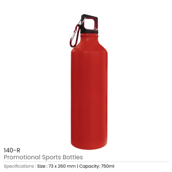 Sports Bottles Red