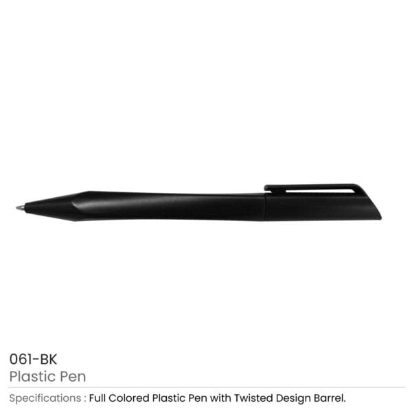 Plastic Pen Black