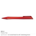 Twisted-Design-Plastic-Pen-061-R