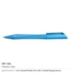 Twisted-Design-Plastic-Pen-061-SBL