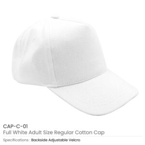 Promotional White Caps