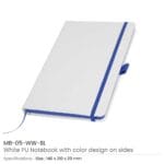 White-PU-Leather-Notebooks-MB-05-WW-BL